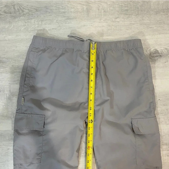 Taiken Nylon Grey Utility Cargo Jogging Pants Size L - Picture 7 of 15